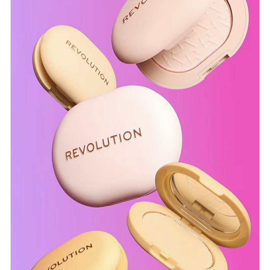 Revolution Powder Pops Instant Blur Setting Powder, K-Beauty Inspired Airbrush Effect