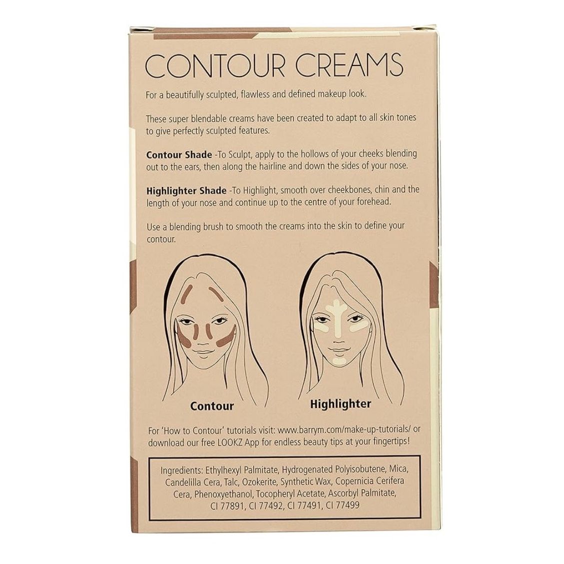 Barry M Chisel Cheeks Contour Creams