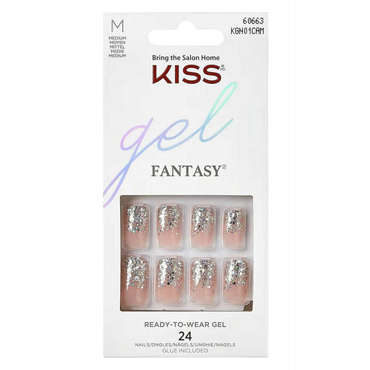 KISS Gel Fantasy Collection Glue-On Manicure Kit