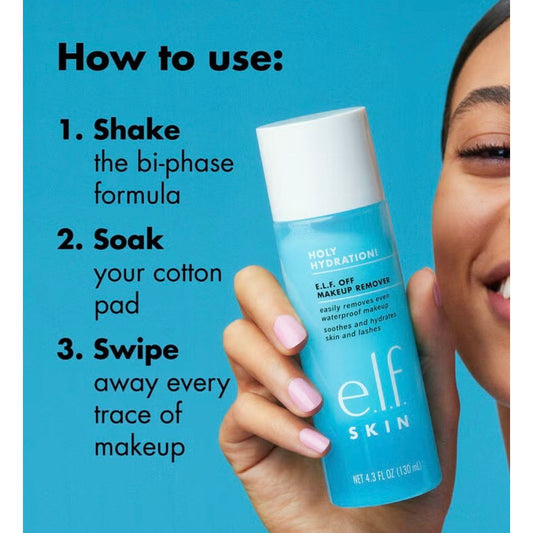 e.l.f holy hydration make up remover