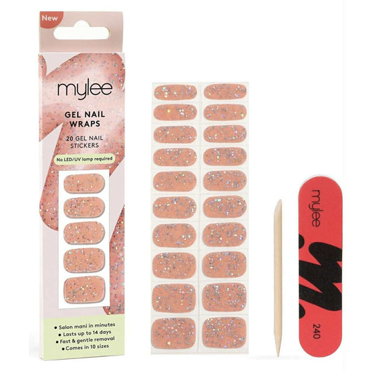 Mylee Candy Floss Gel Nail Wraps